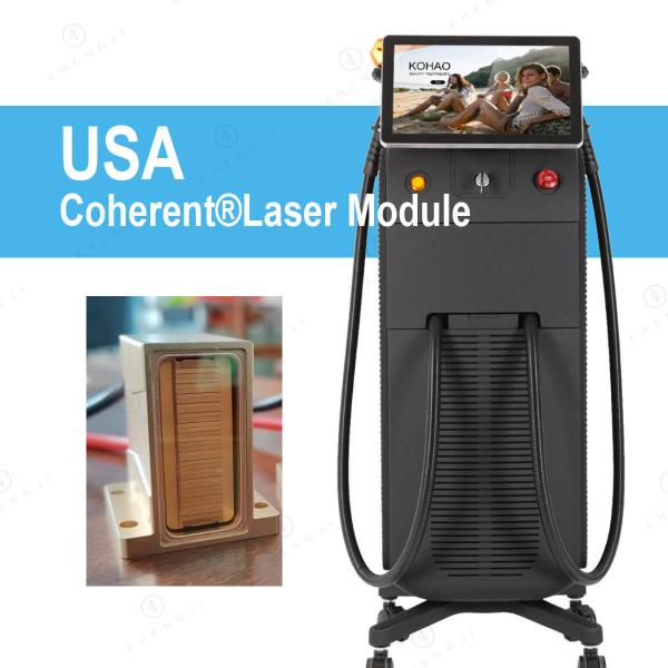 Diode 808 Laser Hair Removal Machine , Professional Laser Hair Removal Machine 3