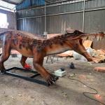 Life Size Realistic Dinosaur Models Outdoor Crocodile Statue Theme Park