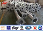 Q235 Singal Arm Steel High Mast Light Pole 6 Meters With 15 Years Warranty Time