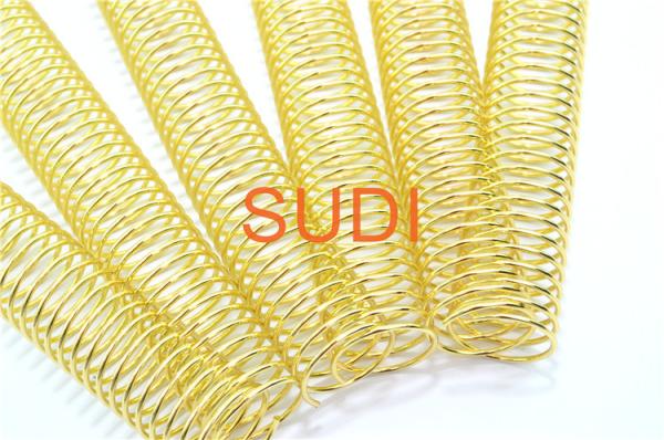 Cheap 135 sheets 5/8'' Coil Binding Spines for Documents for sale