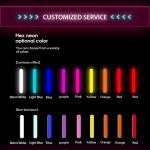 Custom Store Logo Name Neon Sign Letters Outdoor Customized Size Led Neon Light