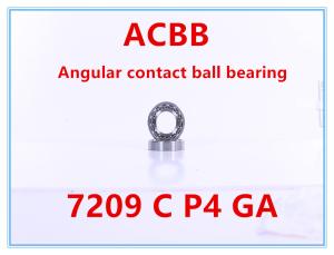 Quality 7209 C P4 GA Angular Contact Ball Bearing wholesale