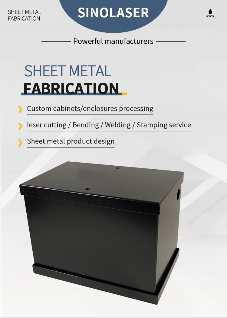 Powder Coating Sheet Metal Electronic Enclosure Box