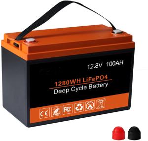 Quality 1.2kg Rechargeable Battery 12V 100AH Lithium Battery LFP Deep Cycle wholesale