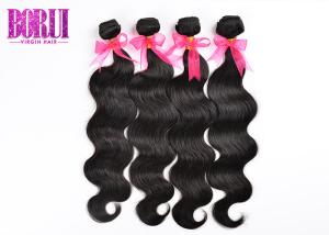 Quality Malaysian Body Wave Bundles , Malaysian Remy Hair Extensions Straightened wholesale