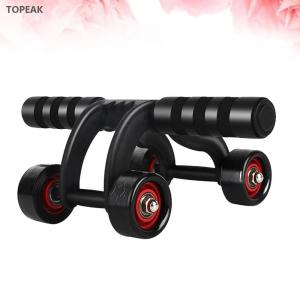 Quality single 4 double ab wheel roller core abdominal workout ab roller for women wholesale
