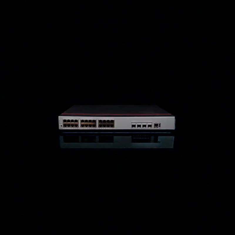 S5755-H24UN4Y2CZ Managed POE Switch 24x100M/1GE/2.5GE 4x25GE SFP28 2x100GE QSFP28 Ports for and Speed Network Solutions