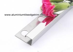 Quality Popular Type 10mm Stainless Steel Bullnose Corner Tile Trim With Square Edge wholesale