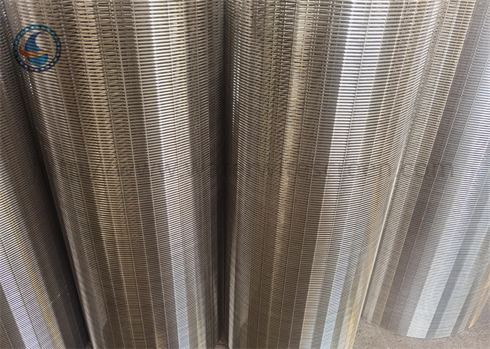 Stainless Stelel 304 Water Well Wedge Wire Screen 89mm Diameter
