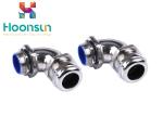 Durable 90 Degree Hose Fitting Right Angle Tube Connector Male Threaded Brass