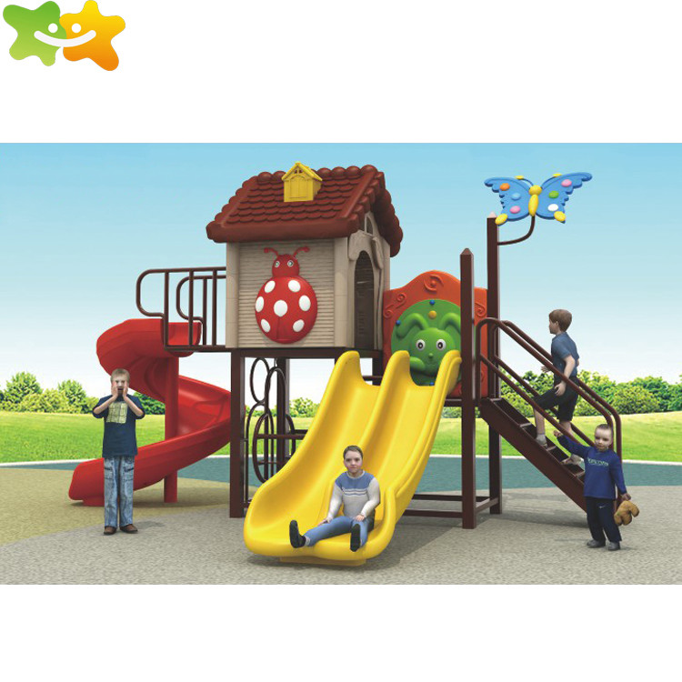 Outdoor Playground Toys Amusement Park Plastic Slide For Children