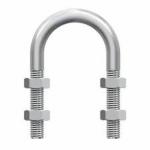 Stainless Steel U Bolts Second Operation Powder Coating for Long-Lasting