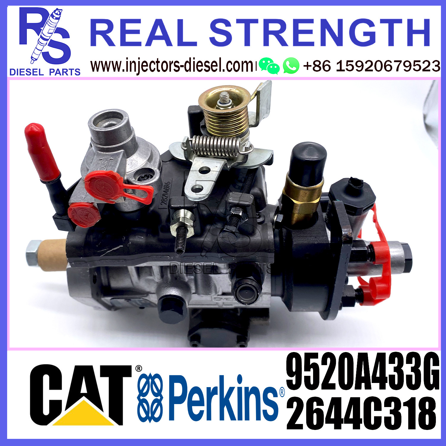 DP210/DP310 Pumps Diesel Fuel Injection Pump 9520A430G 9520A433G 2644C318 317-2507 3172507 For PERKINS Caterpillar Engin