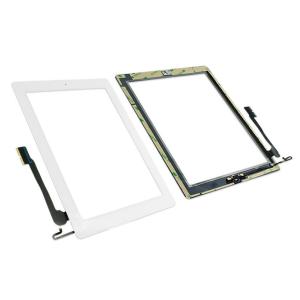 Quality iPad 4 Touch Screen Glass Digitizer+ Home Button Assembly White wholesale