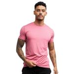 Summer Men Set Fitness Suit Short Sleeve T Shirt knitted Weaving