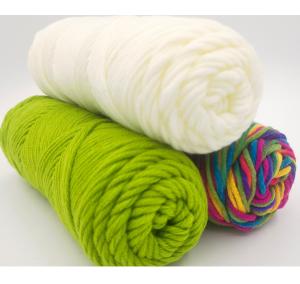 Quality Recycled Crochet Milk Invisible Knot Yarn Anti Bacteria Moistureproof wholesale