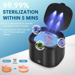 Quality 45K Ultrasonic Cleaner for Dentures &amp; Retainers Jewelry, Mouth Guard, Rings, Silver, Watches, Diamonds, Coins, Razors wholesale