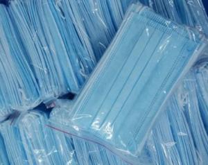 Quality Anti Bacterial 3 Ply Disposable Face Mask High Dust Removing Rate For Public Place wholesale