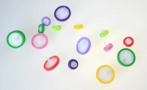 Quality Colorful Ptfe Syringe Filter 13mm-50mm / Lab Purification Nylon Syringe Filter 0.45um wholesale