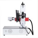 CE Fibre Laser Marking Machine , 8000mm/S Desktop Laser Marking Equipment