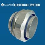 Zinc Die Cast 3 Inch Straight Liquid Tight Connector Waterproof Connector