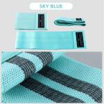 66CM 60LB Fabric Resistance Band And Tube YOGA Physical Therapy Elastic Tubing