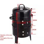 Korean Charcoal Grill High temperature spray layer Barbecue Grill Charcoal Bbq