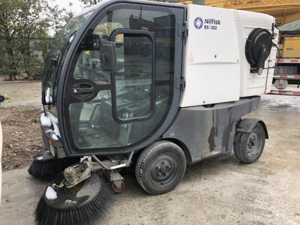 Used Italy Manufactured Nilfisk Road Sweeper RS502 in Perfect Working Condition