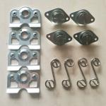 Universal Sprintcar Wingless Weld On Dzus Size Lightweight Spring Back Plate 1-3