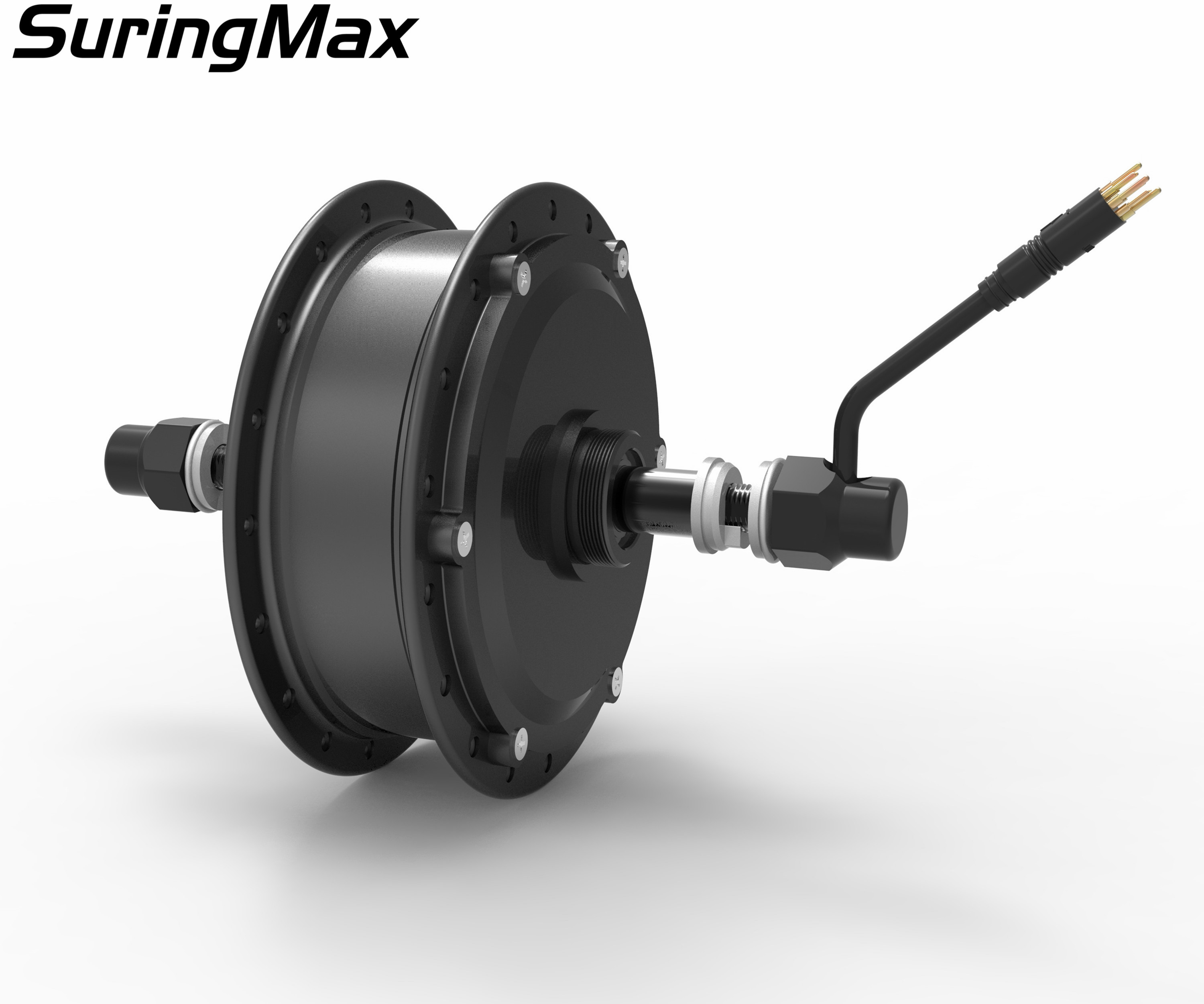 48v 350w Brushless Gear Motor , Electric Motor Kit For Mountain Bike