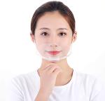 Spittle Prevention Transparent Plastic Face Mask For Dental