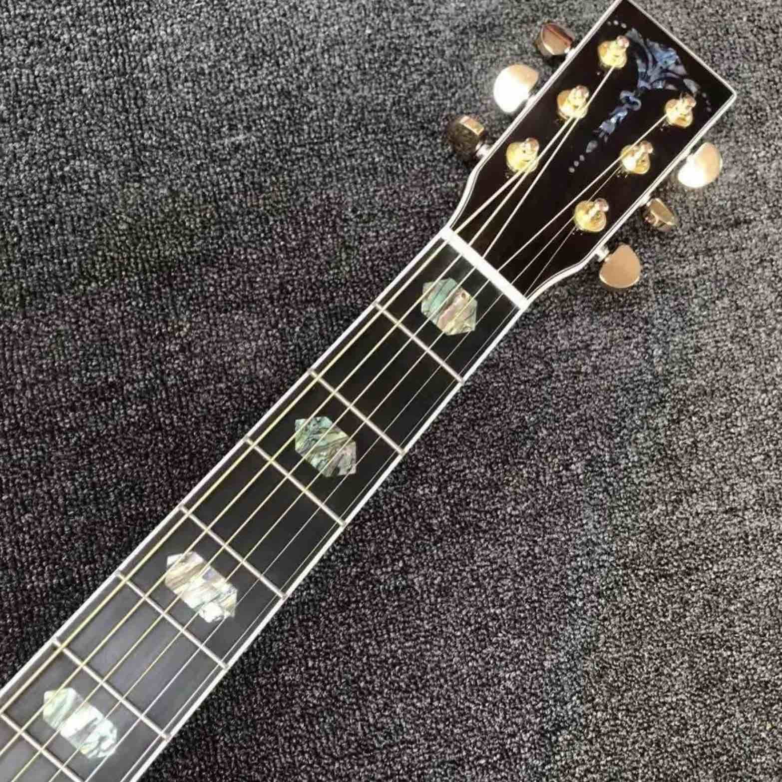 Custom guitar factory Top Quality Solid Spruce Top 41" Cocobolo Back & Sides Acoustic Guitar