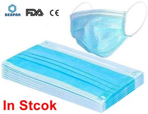 Quality Anti Pollution 3 Ply Face Mask Dustproof With Multiple Protections Adult / Child wholesale