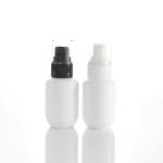 162mm 100ml Lotion White Cylindrical Cosmetic Spray Bottles