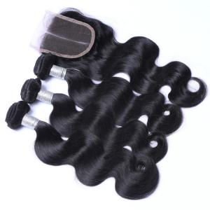 Quality 3 Bundles Real Brazilian Bundles Human Hair Body Wave 100% Virgin 10A Grade wholesale