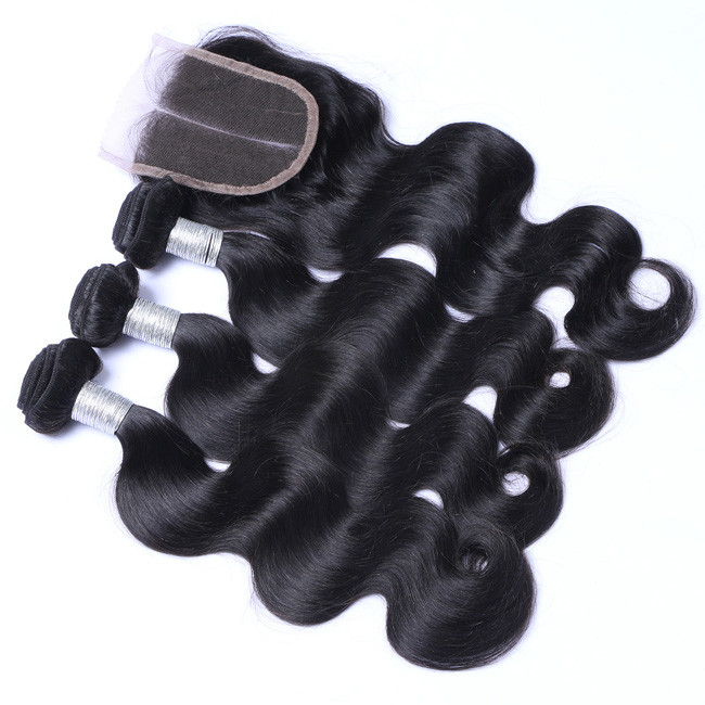 3 Bundles Real Brazilian Bundles Human Hair Body Wave 100% Virgin 10A Grade