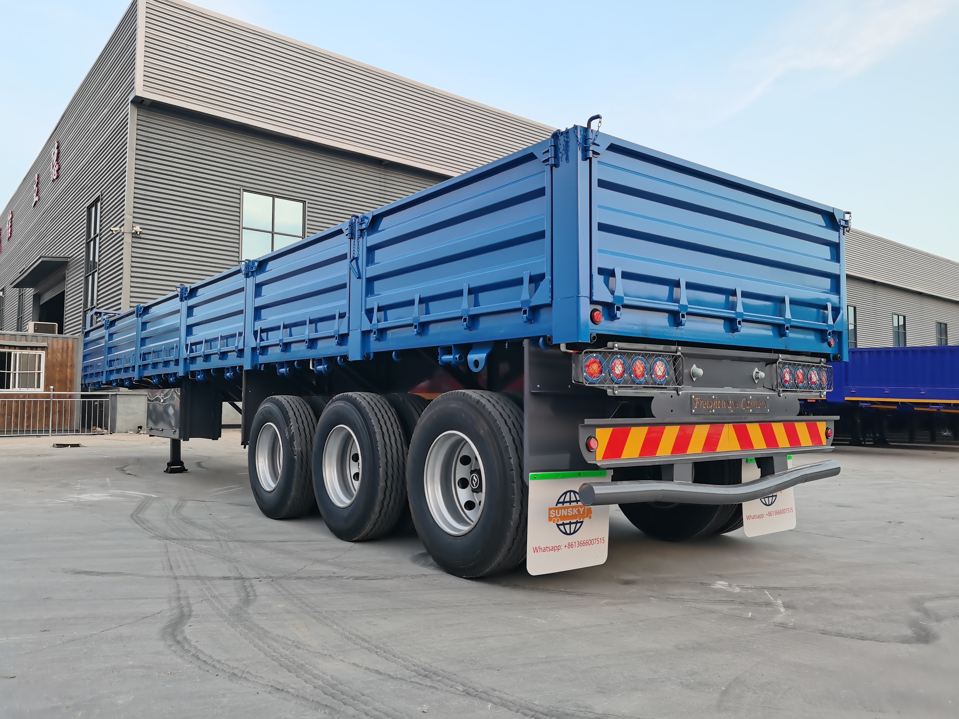 dropside semi trailer