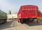 Mn Steel Semi Truck Trailer Tractor Trailer Truck 12600*3000mm