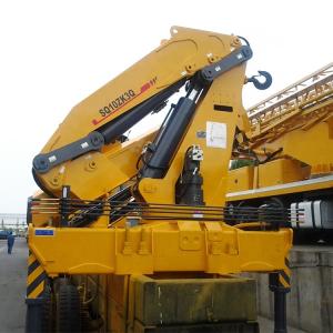 Quality SQ10ZK3Q 10T Knuckle Boom Truck Crane With Dongfeng 6*2 10T Folding Arm wholesale
