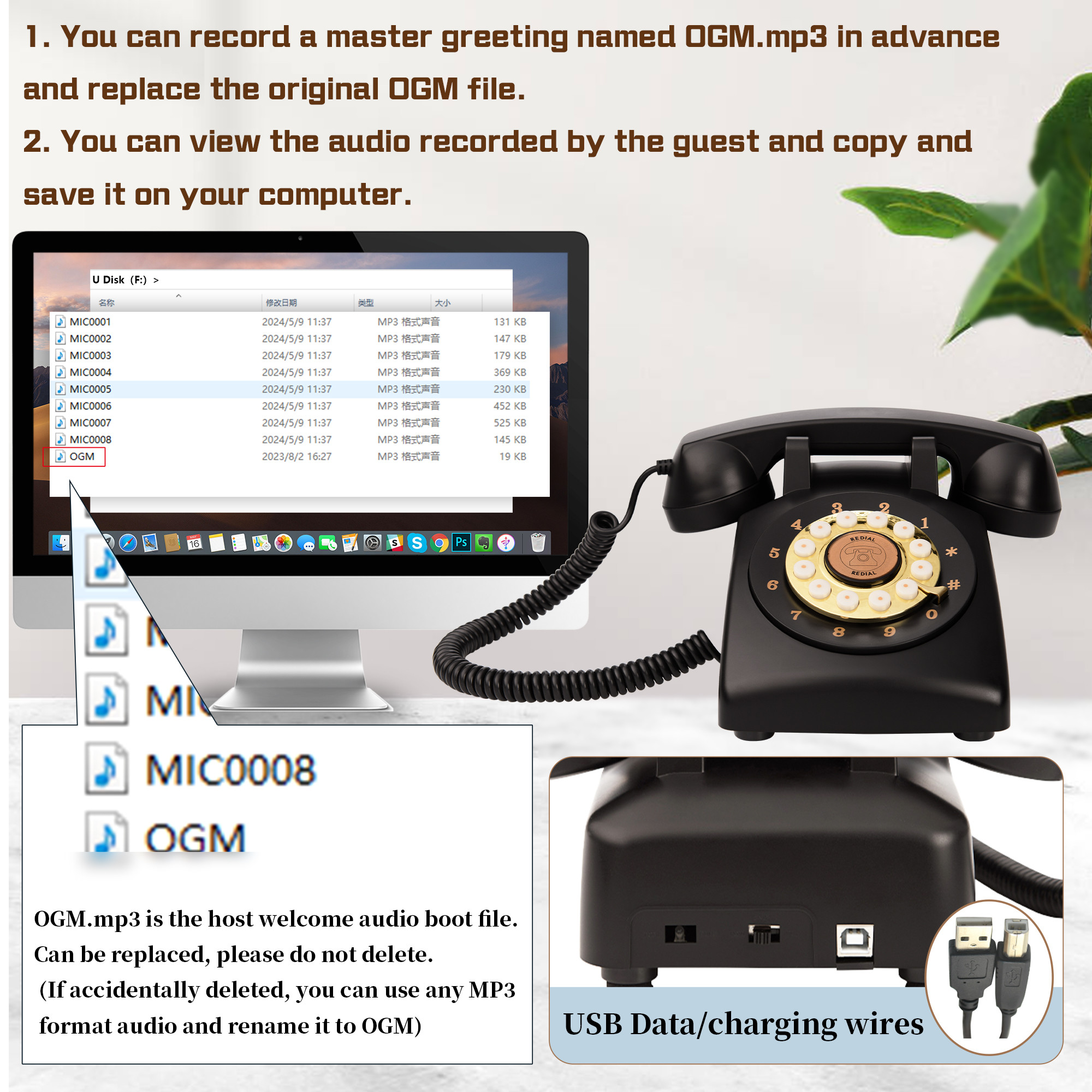 Maximize Your B2B Potential With Audio Guestbook 7x 5.7 X 6.4 Inches USB Connectivity