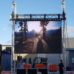 Quality 128x256dots Outdoor Rental LED Screen , P4.8 Hanging LED Display wholesale