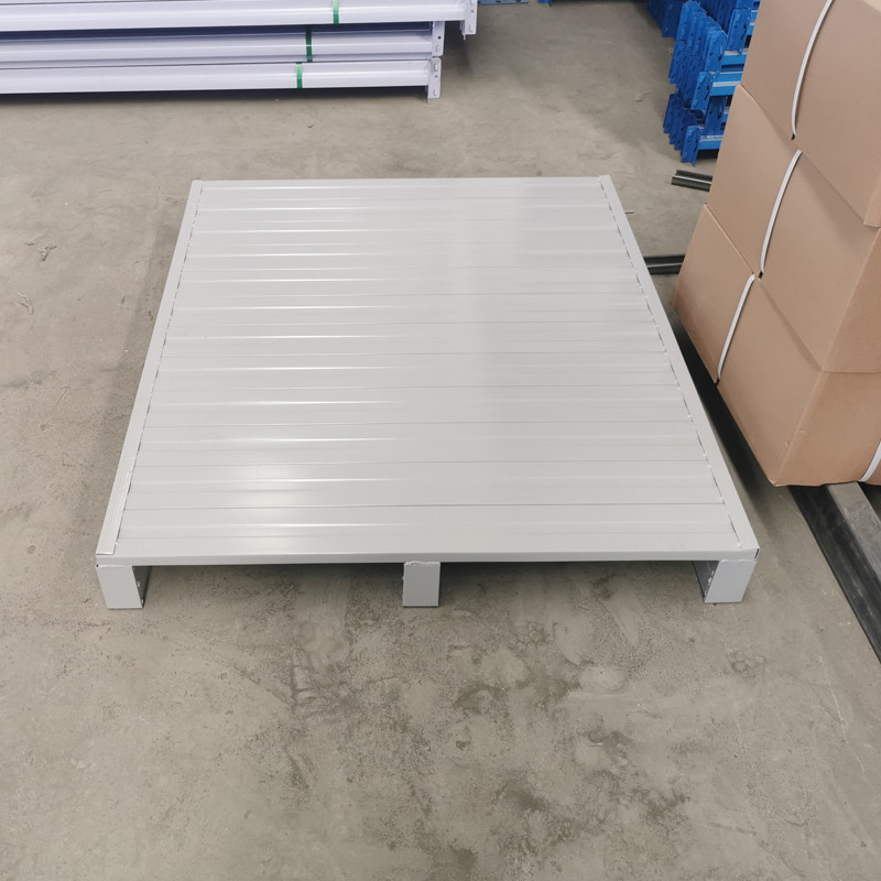 Durable Warehouse Steel Pallet Double Face For Forklift Access