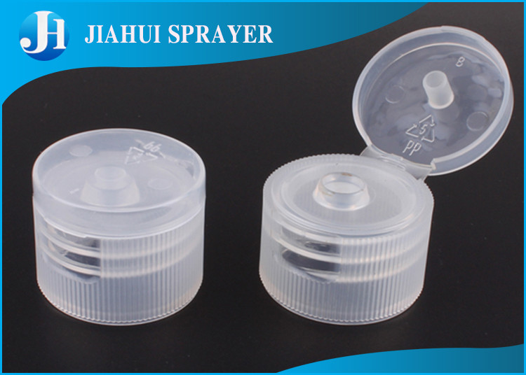Shampoo Bottle Disc Top Cap Non - Refillable Thread Size For Health And Beauty Product Lines