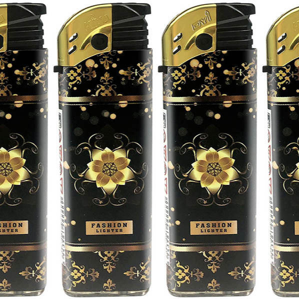 Custom Personality Graphic Cigarette Lighter Ultra-Thin Electric Lighter