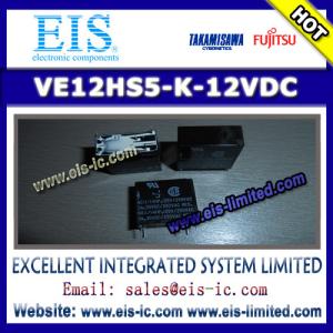 Quality VE12HS5-K-12VDC - TAKAMISAWA / FUJITSU - POWER RELAY 12V 5A 1CO THT - Email: sales009@eis- wholesale