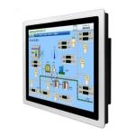 True Flat 19 Inch Dustproof Embedded Resistive Touch Screen Industrial LCD