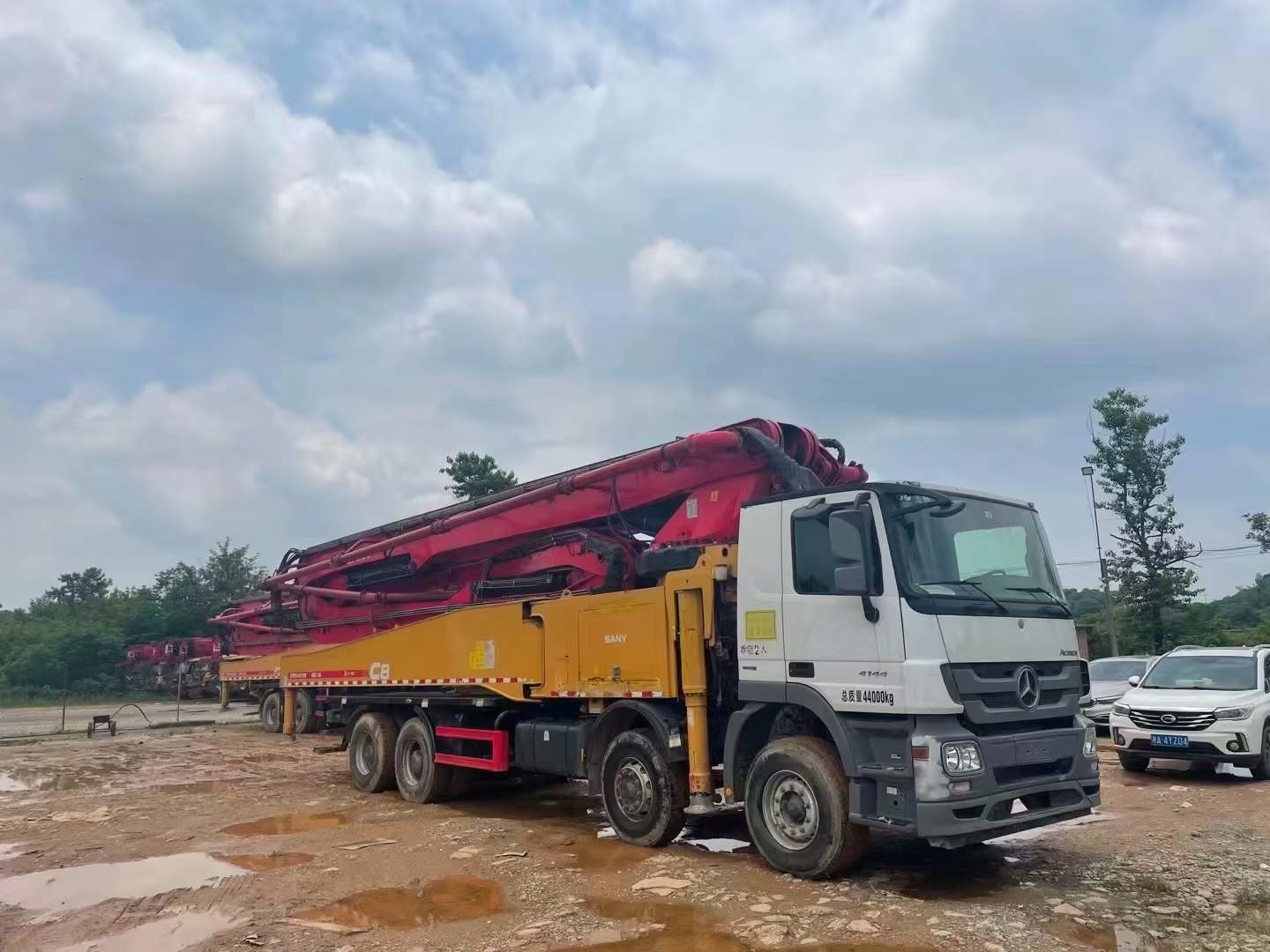 294kW Used Truck Concrete Pump Agitator Hydraulic Motor SYG5271THB 38