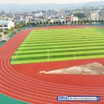 Sandwich System Tartan Stadium Running Track Material Training Center