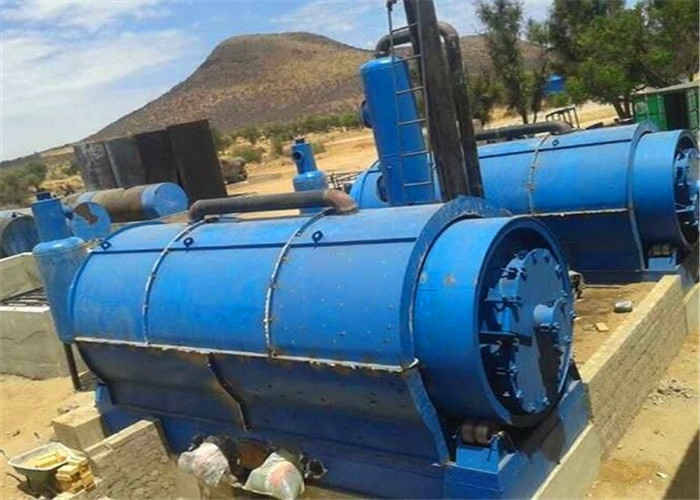 Industrial continuous used tyre pyrolysis machine Waste Tyre Pyrolysis Plant for making fuel oil