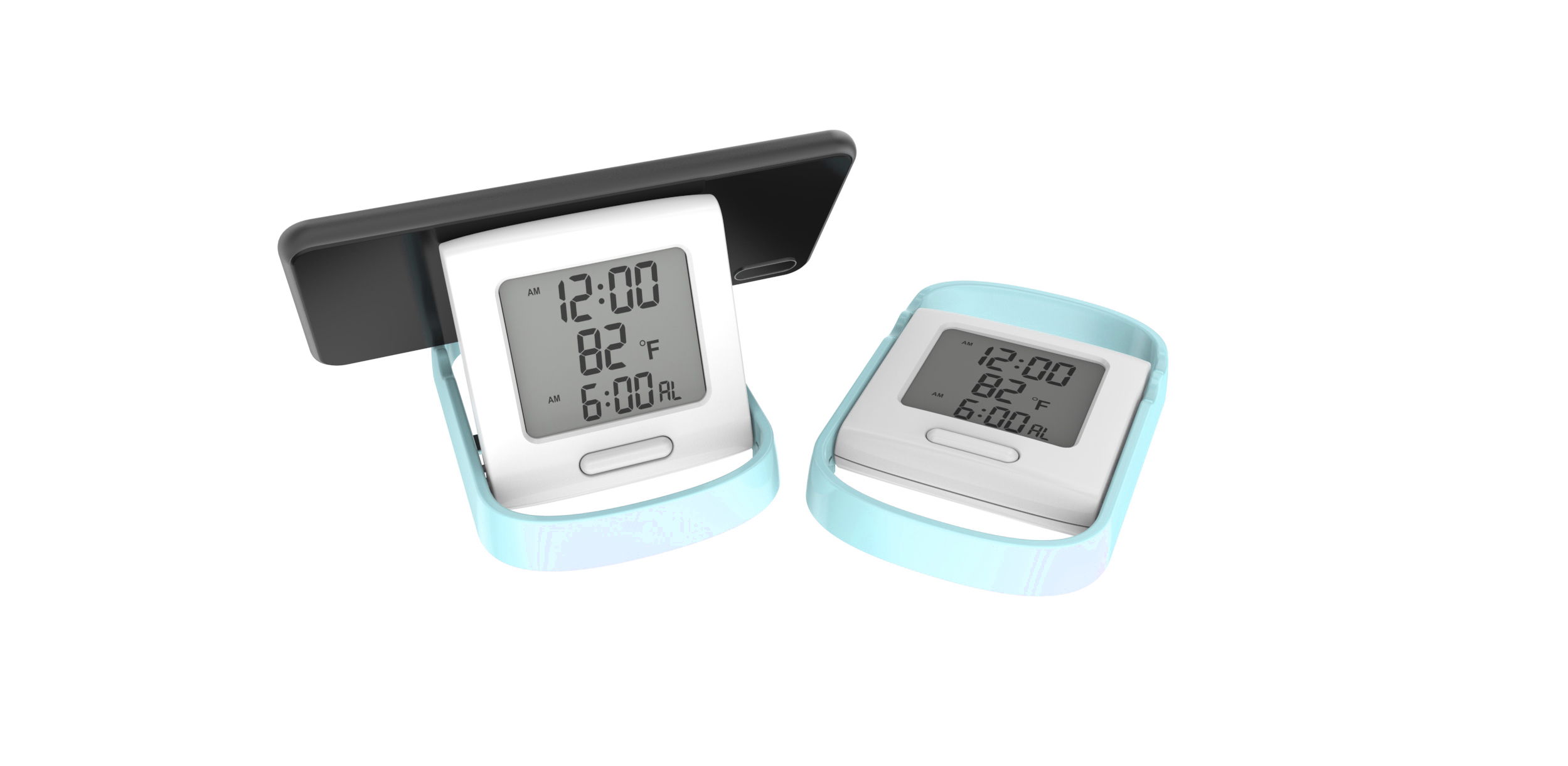 Rowgee Battery Powered Digital Clock Smart Digital Clock For Students School